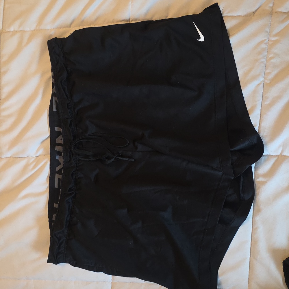 Nike Women's Black Athletic Shorts And NB Athletic Shorts